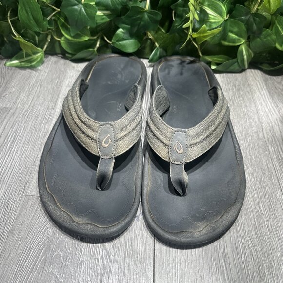 Olukai Men’s Hokua Thong Flip Flops Sandals Comfort Support Casual Size 13 main image 8